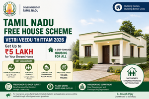 Tamil Nadu Government Free House Scheme 2026: Vetri Veedu Thittam Eligibility, Benefits & Apply