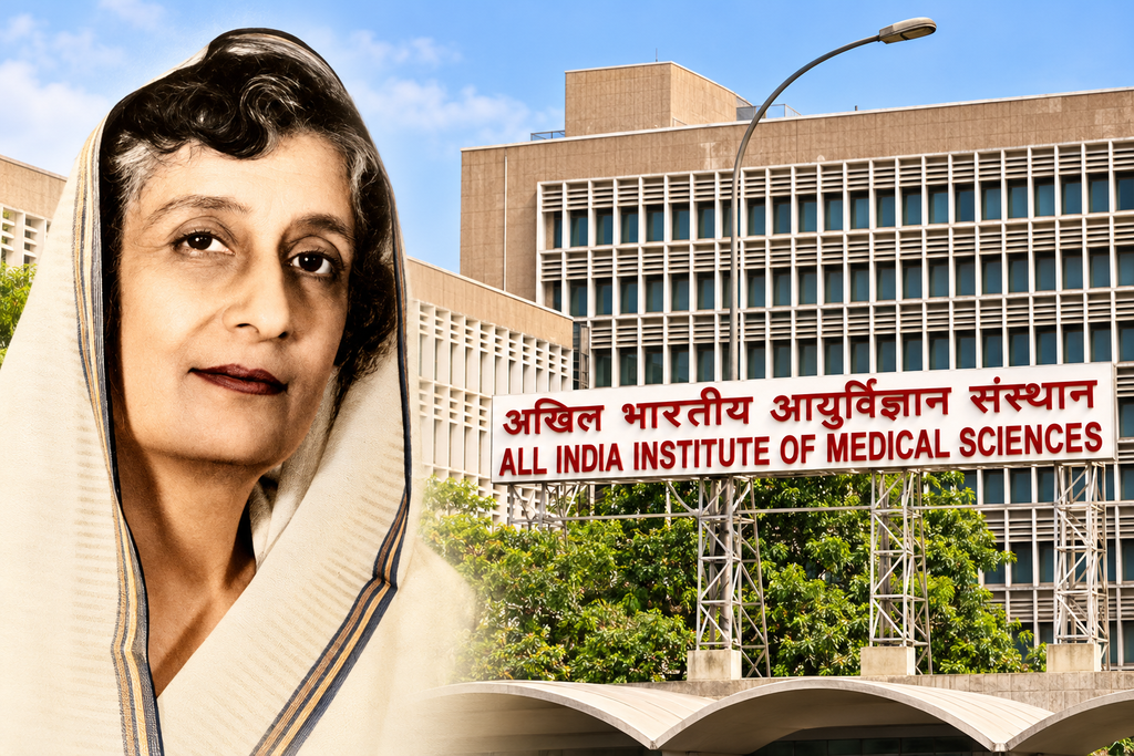 Who Really Built AIIMS Delhi? Meet Rajkumari Amrit Kaur, the Woman Who Turned India’s Medical Dream Into Reality