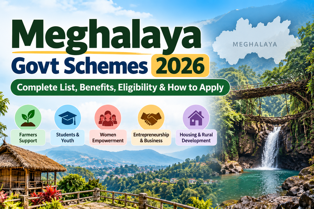 Meghalaya Government Schemes 2026: Complete List, Eligibility, Benefits & How to Apply