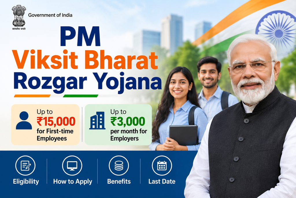 PM Viksit Bharat Rozgar Yojana 2026: How to Apply, Eligibility, Benefits and Last Date